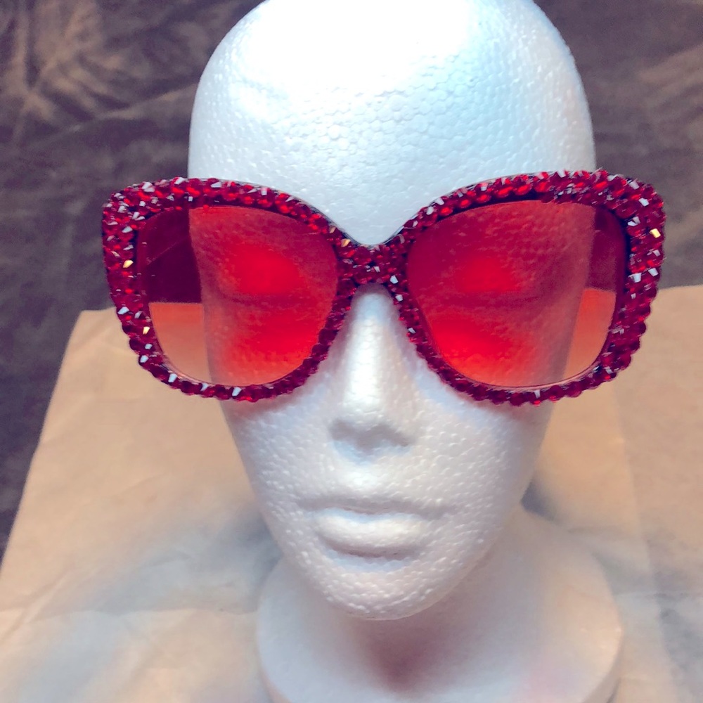 Handmade Swarovski Crystal sunglasses